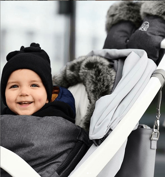 spacery zimą z dzieckiem maylily